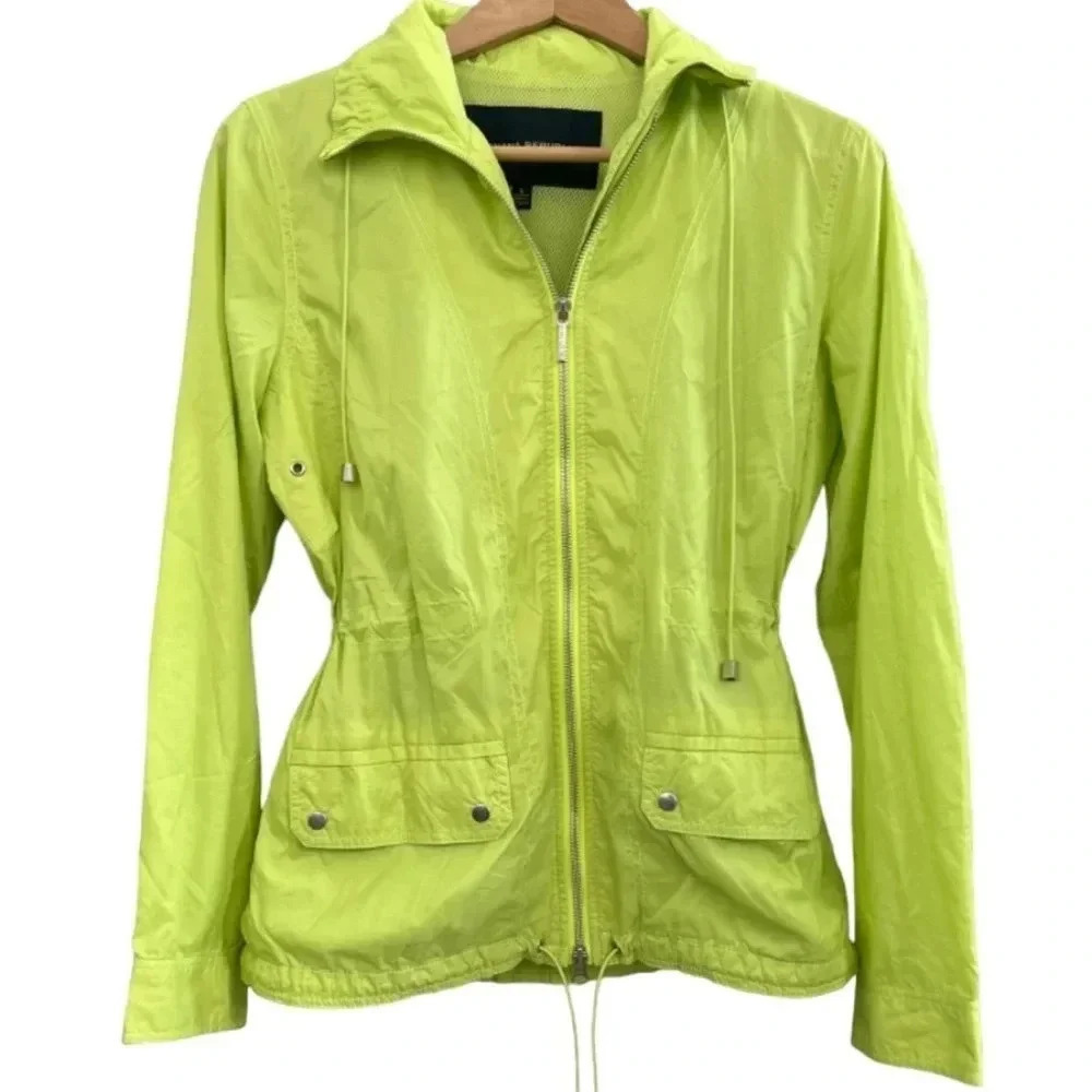 Banana Republic Women's Lightweight Adjustable Waist Windbreaker Jacket Sz S